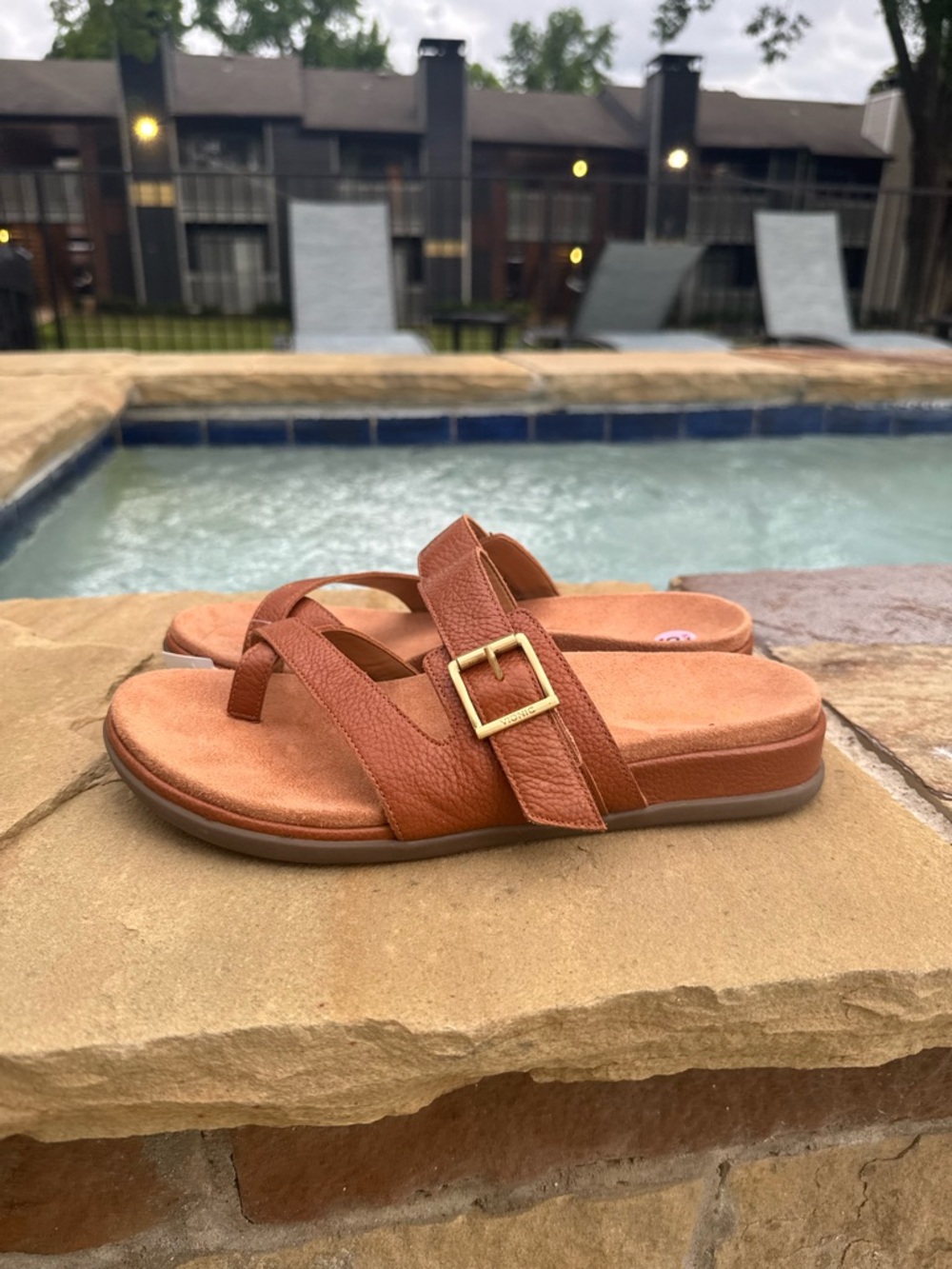 Vionic Carmela Leather Sandals – Size 9 – NEW - Picture 7 of 12